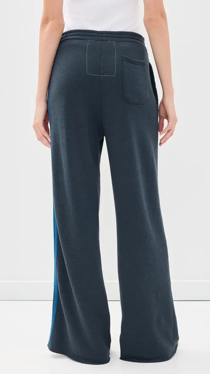 Aviator Nation 5 Stripe Wide Leg Sweatpants | Thumbnail 3 Aviator Nation 5 Stripe Wide Leg Sweatpants | Thumbnail 3