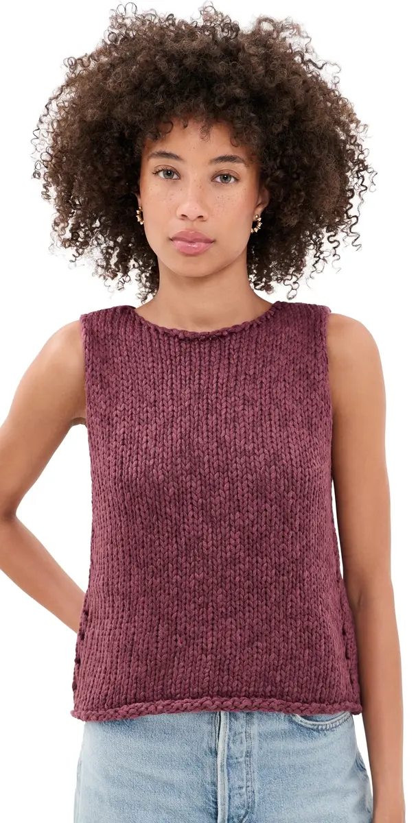 Free People Opal Knit Tank Top angria | Image 1 Free People Opal Knit Tank Top angria | Image 1