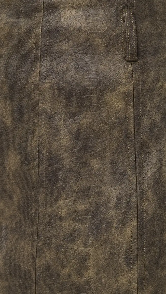 En Saison Faux Leather Margot Midi Skirt | Thumbnail 6 En Saison Faux Leather Margot Midi Skirt | Thumbnail 6