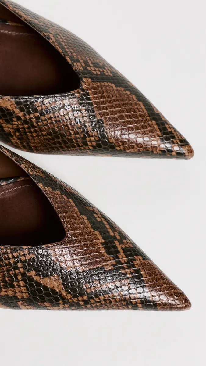 Schutz Loren Mid Mule Kitten Heels | Thumbnail 6 Schutz Loren Mid Mule Kitten Heels | Thumbnail 6