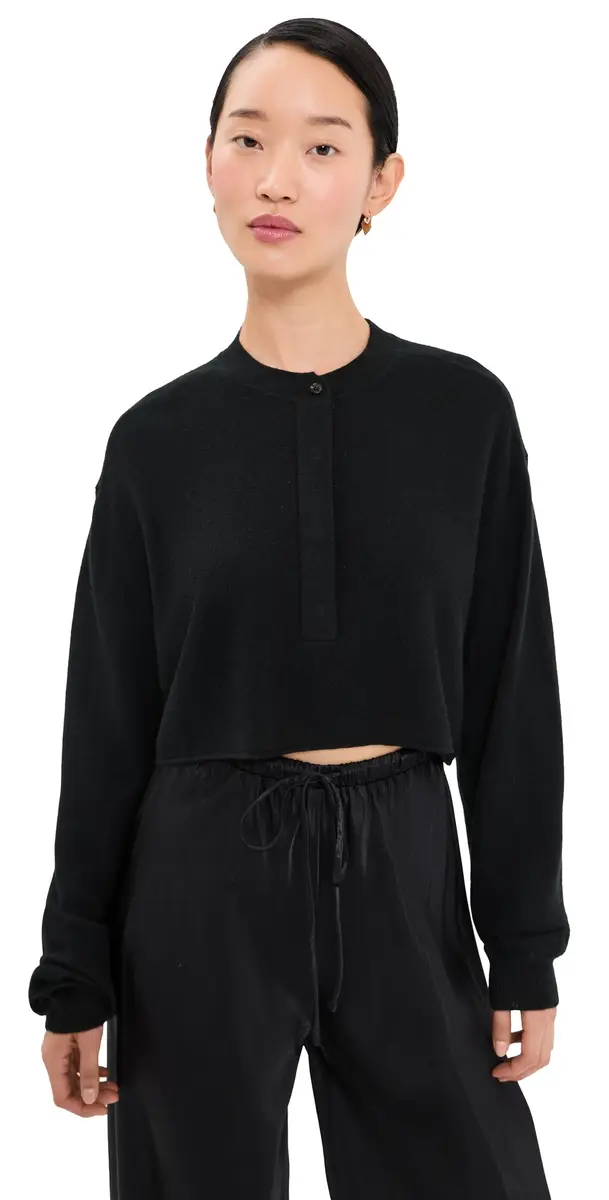 Le Kasha Bulgan Cashmere Sweater Black One Size | Image 1 Le Kasha Bulgan Cashmere Sweater Black One Size | Image 1