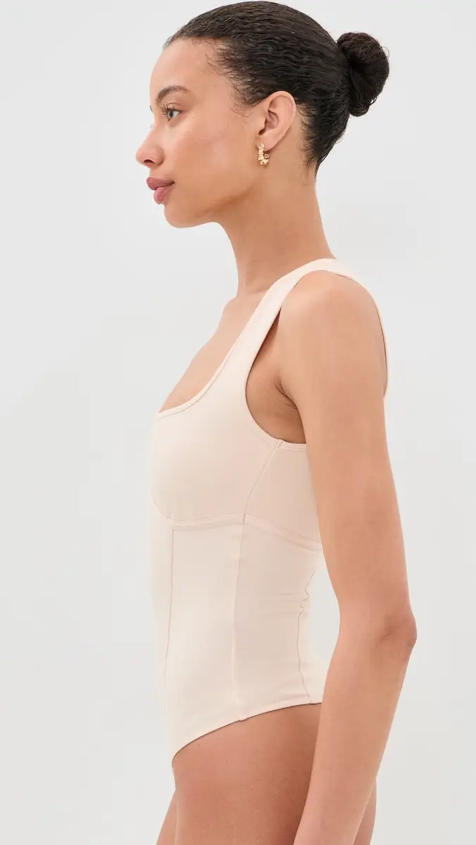 Fleur du Mal Scoop Bodysuit | Thumbnail 4 Fleur du Mal Scoop Bodysuit | Thumbnail 4