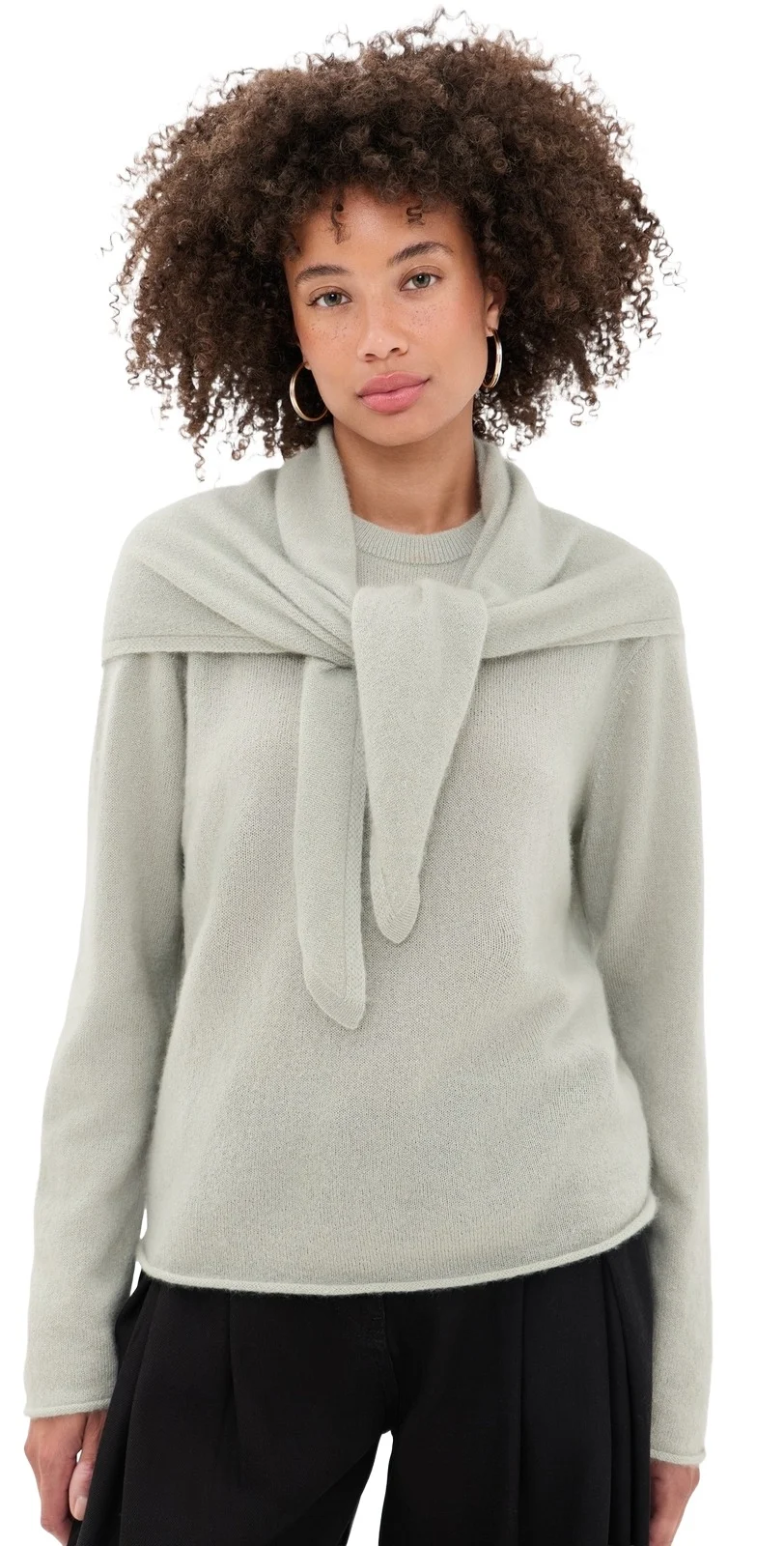 APIECE APART Softest Tissue Scarf Tie Top