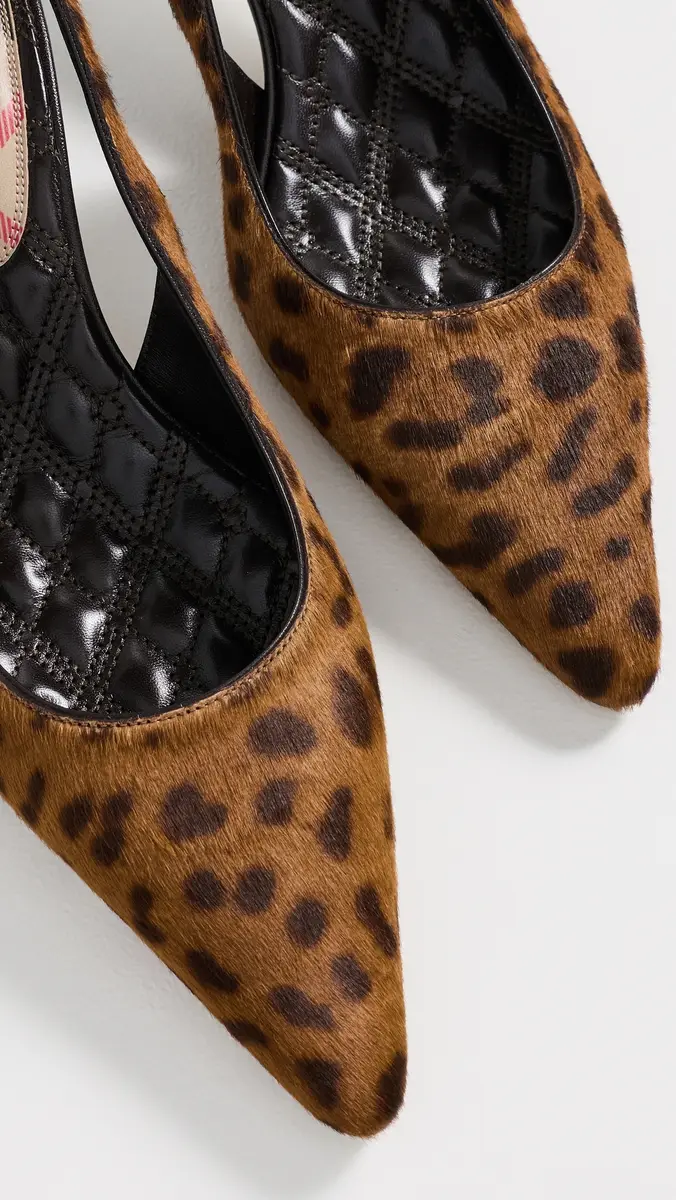 Burberry Fur Dame Slingback Kitten Heels 55 | Thumbnail 6 Burberry Fur Dame Slingback Kitten Heels 55 | Thumbnail 6