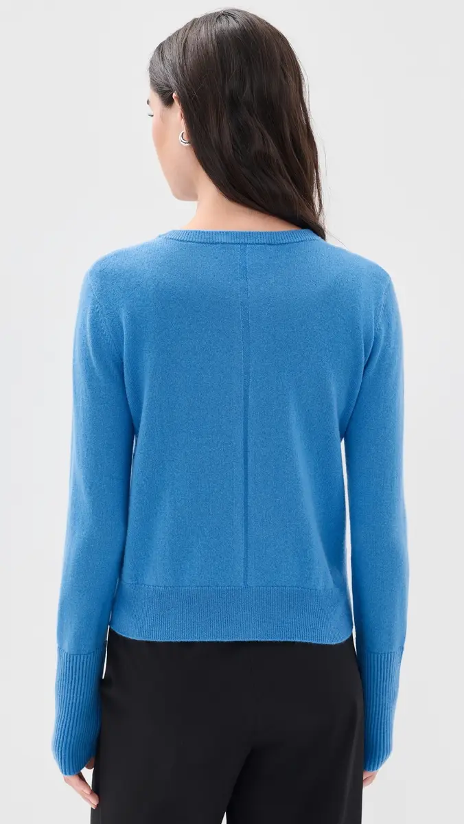 La Ligne Solid Lean Lines Cashmere Cardigan | Thumbnail 3 La Ligne Solid Lean Lines Cashmere Cardigan | Thumbnail 3