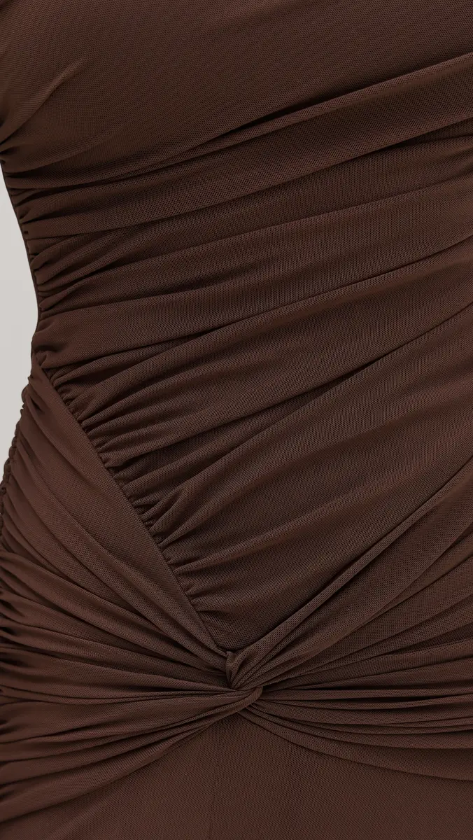 Wayf Selene Ruched Long Sleeve Dress | Thumbnail 6 Wayf Selene Ruched Long Sleeve Dress | Thumbnail 6