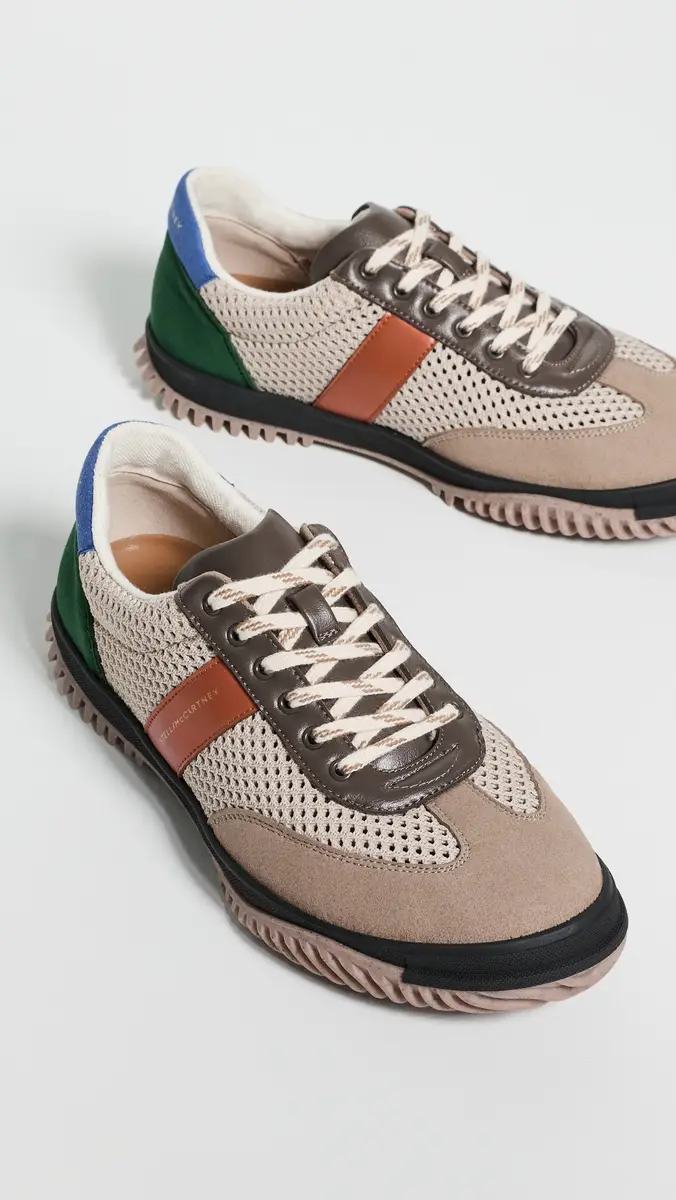 Stella McCartney Suede and Mesh Sneakers | Thumbnail 5 Stella McCartney Suede and Mesh Sneakers | Thumbnail 5
