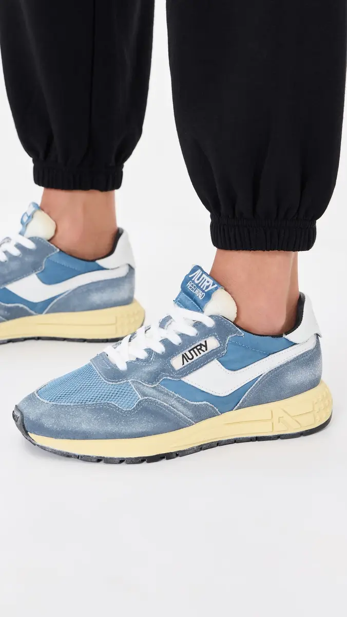 Autry Reelwind Low Suede Sneakers | Thumbnail 3 Autry Reelwind Low Suede Sneakers | Thumbnail 3