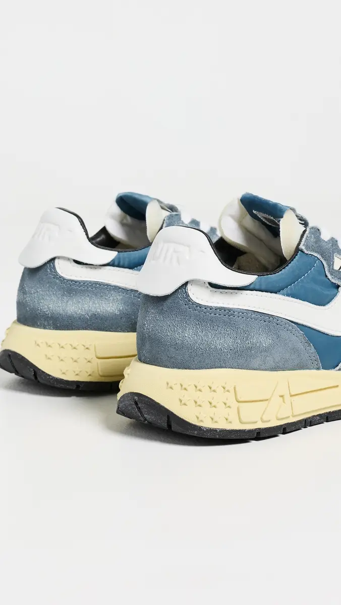 Autry Reelwind Low Suede Sneakers | Thumbnail 4 Autry Reelwind Low Suede Sneakers | Thumbnail 4