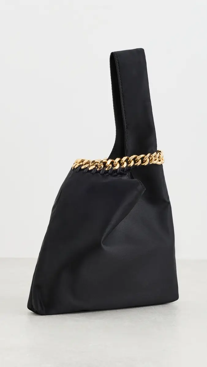 Stella McCartney Falabella Satin Wristlet Bag | Thumbnail 4 Stella McCartney Falabella Satin Wristlet Bag | Thumbnail 4