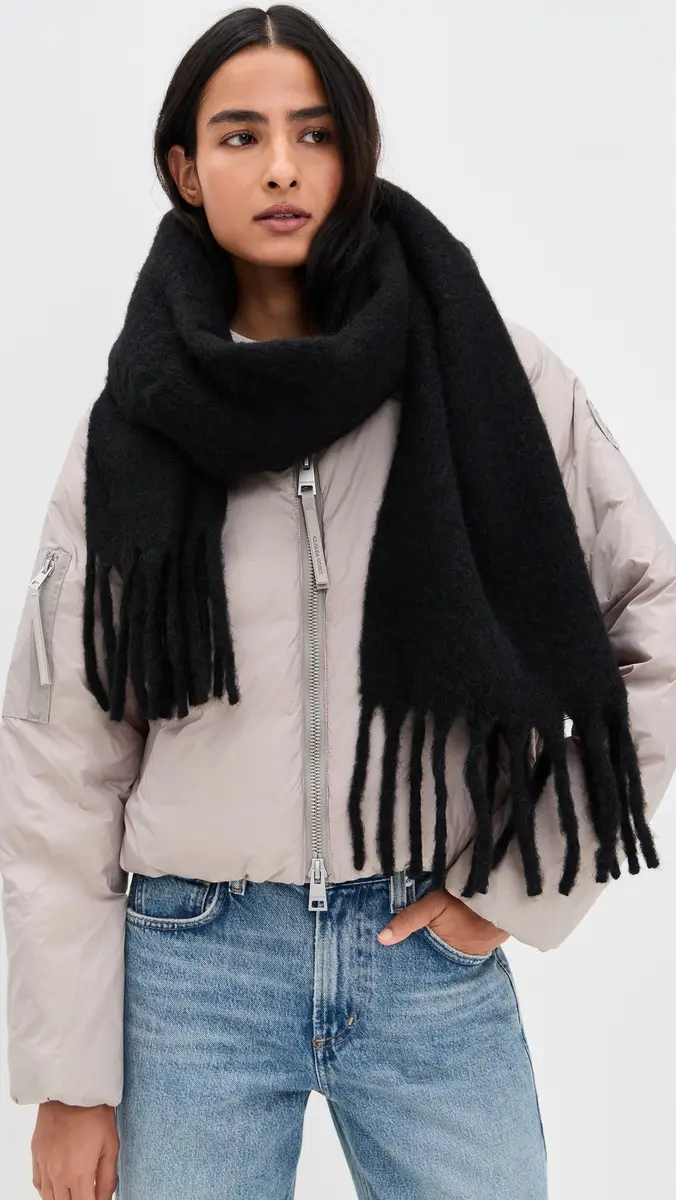 Hat Attack Cozy Solid Scarf | Thumbnail 3