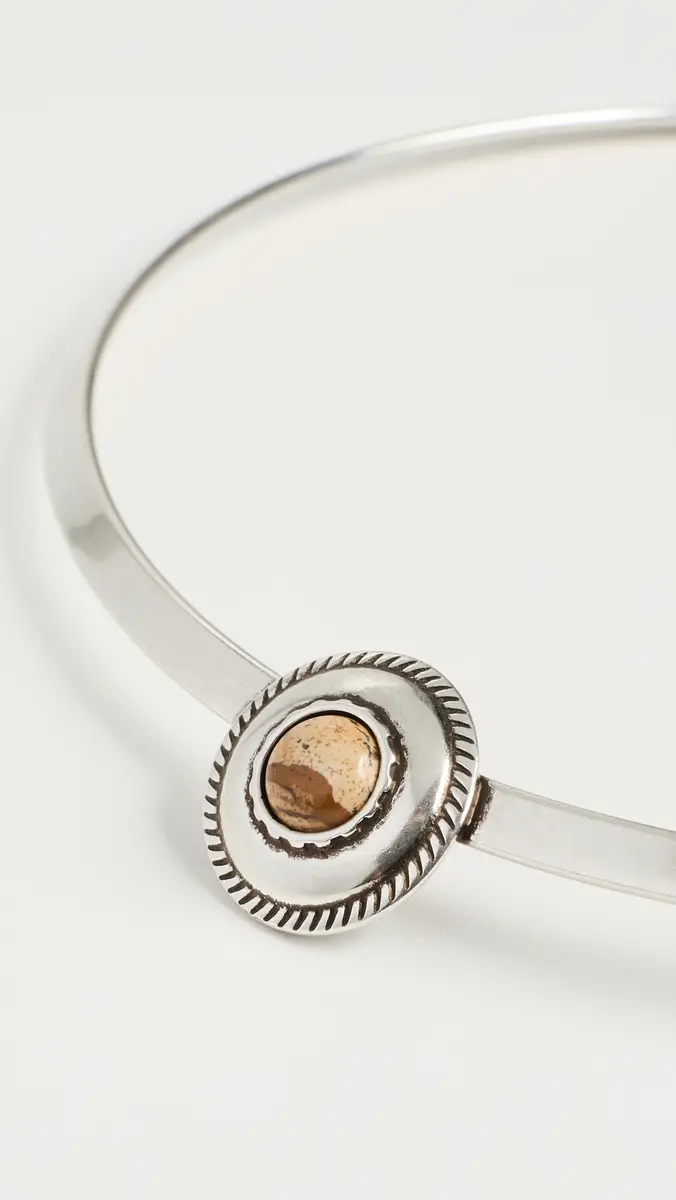 Isabel Marant Stone Embellished Choker Necklace | Thumbnail 4