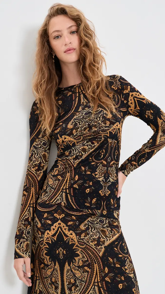 Ulla Johnson Neri Long Sleeve Jersey Top | Thumbnail 2 Ulla Johnson Neri Long Sleeve Jersey Top | Thumbnail 2