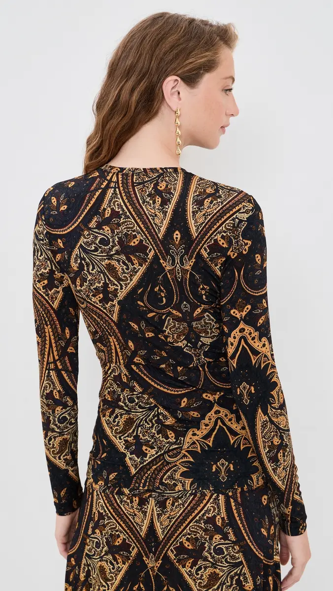 Ulla Johnson Neri Long Sleeve Jersey Top | Thumbnail 3 Ulla Johnson Neri Long Sleeve Jersey Top | Thumbnail 3