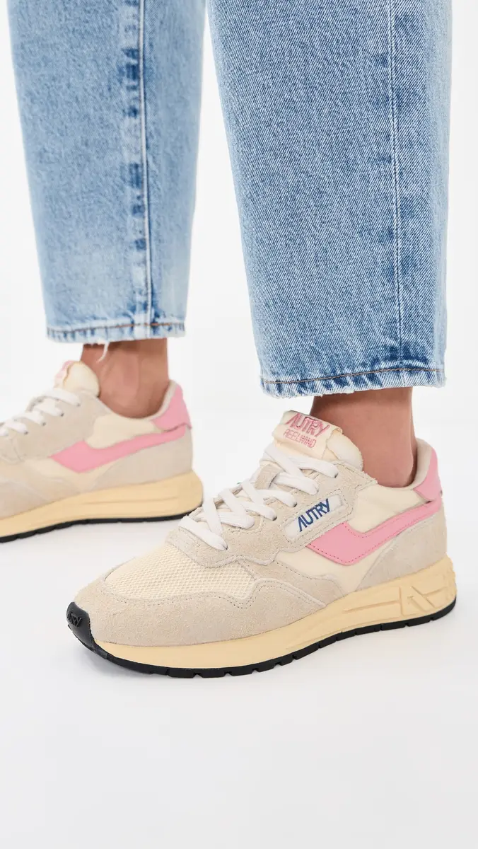 Autry Reelwind Low Suede Sneakers | Thumbnail 3