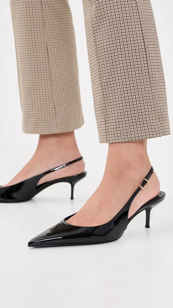 Schutz Paola Mid Slingback Kitten Heels | Thumbnail 3 Schutz Paola Mid Slingback Kitten Heels | Thumbnail 3