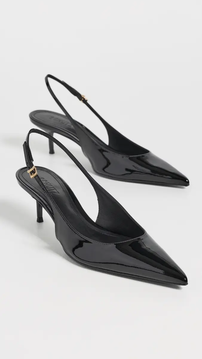 Schutz Paola Mid Slingback Kitten Heels | Thumbnail 5 Schutz Paola Mid Slingback Kitten Heels | Thumbnail 5