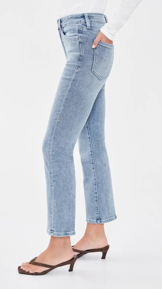 GOOD AMERICAN Good Legs Straight Jeans | Thumbnail 4 GOOD AMERICAN Good Legs Straight Jeans | Thumbnail 4
