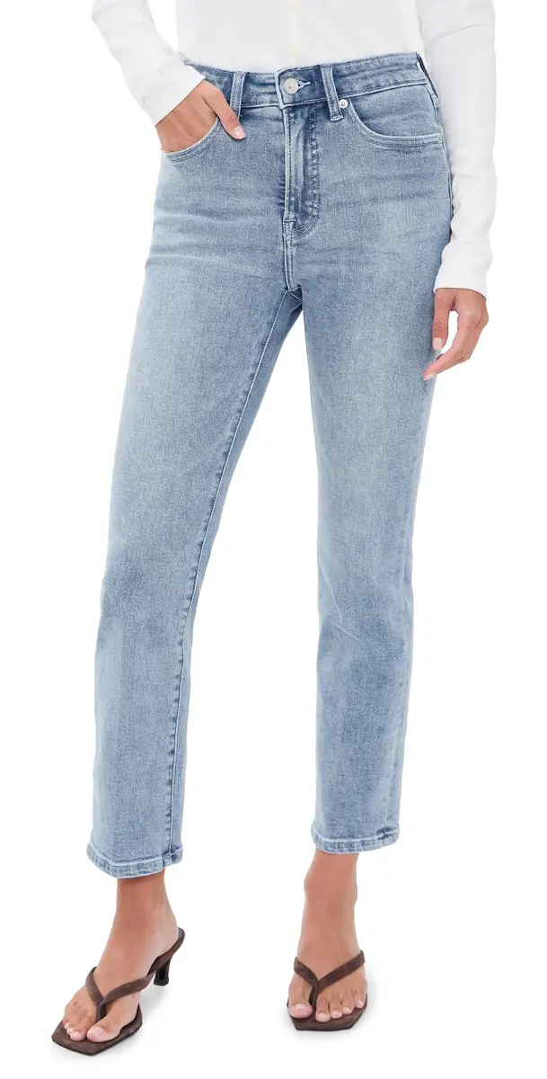 GOOD AMERICAN Good Legs Straight Jeans