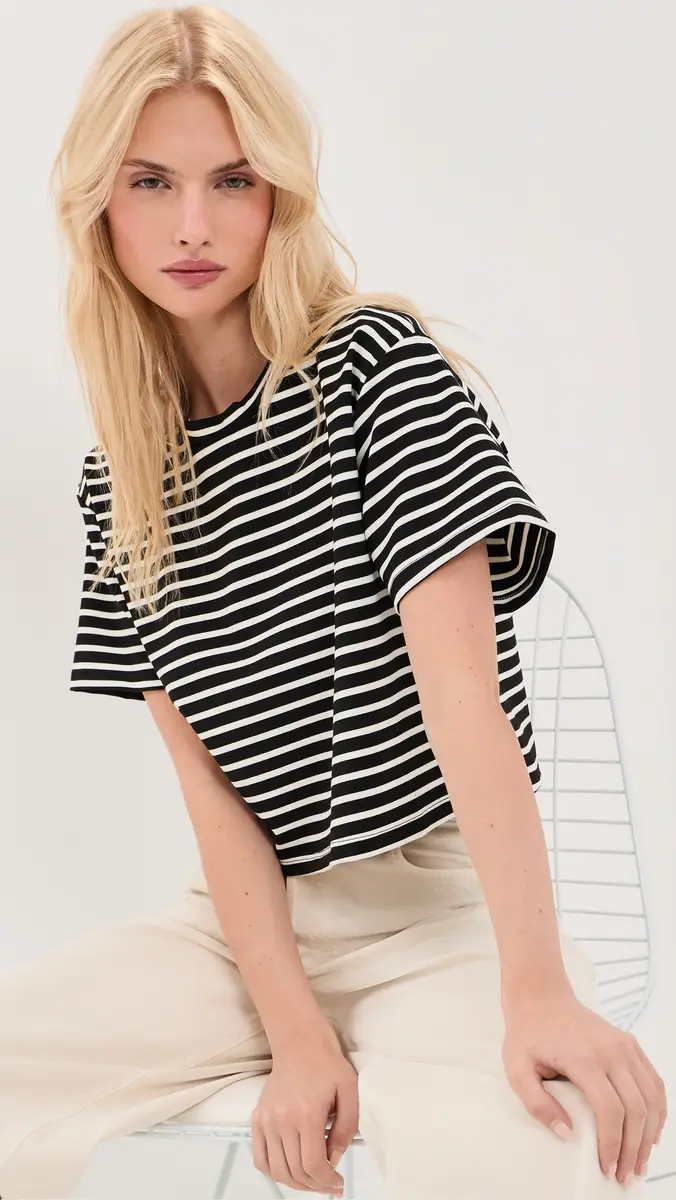 LE BOP Hazel Cropped Tee | Thumbnail 2 LE BOP Hazel Cropped Tee | Thumbnail 2