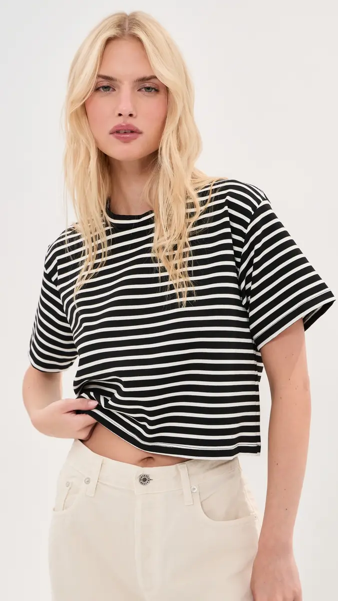 LE BOP Hazel Cropped Tee | Thumbnail 3 LE BOP Hazel Cropped Tee | Thumbnail 3
