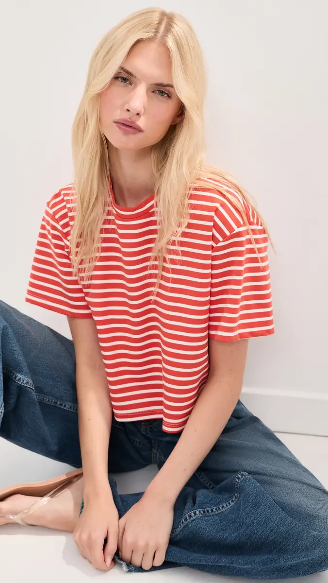 LE BOP Hazel Cropped Tee | Thumbnail 2 LE BOP Hazel Cropped Tee | Thumbnail 2