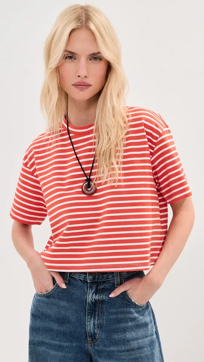 LE BOP Hazel Cropped Tee | Thumbnail 3 LE BOP Hazel Cropped Tee | Thumbnail 3