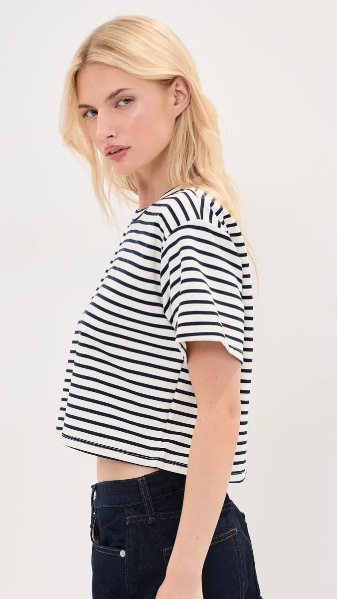 LE BOP Hazel Cropped Tee | Thumbnail 4 LE BOP Hazel Cropped Tee | Thumbnail 4
