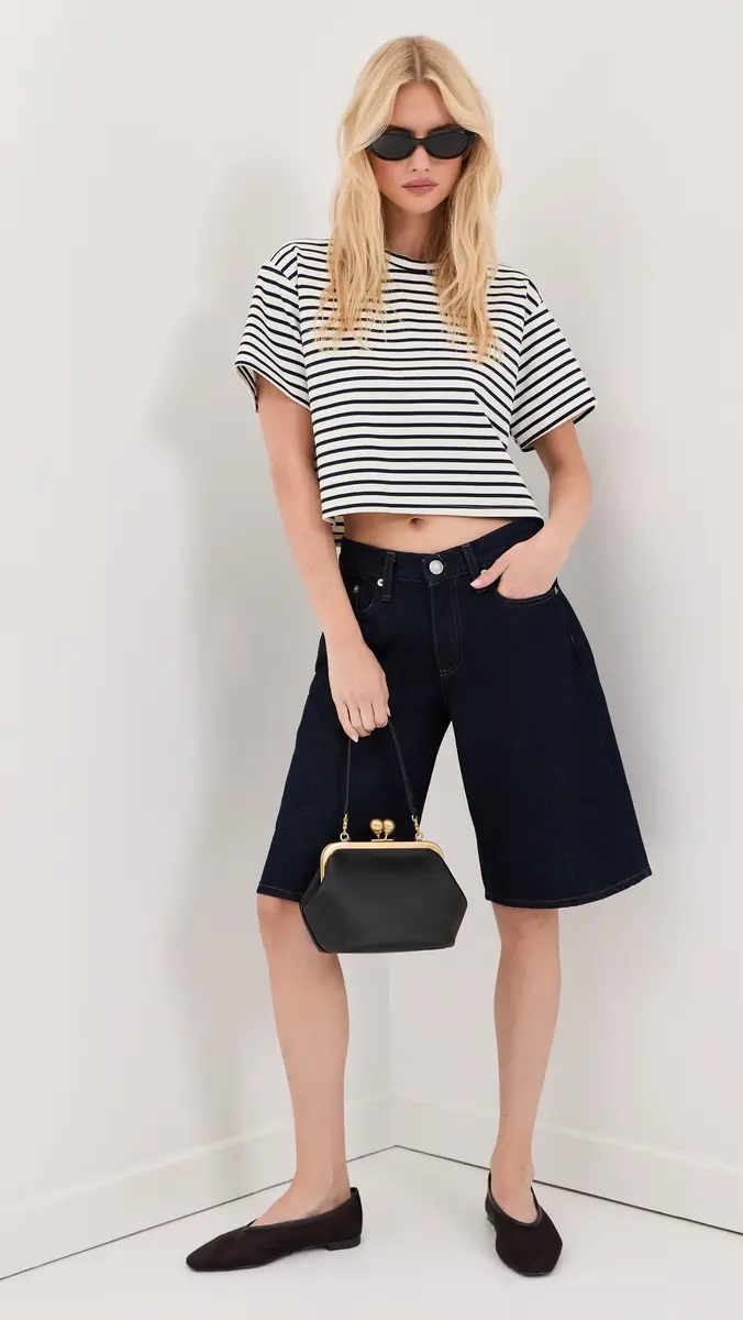 LE BOP Hazel Cropped Tee | Thumbnail 5 LE BOP Hazel Cropped Tee | Thumbnail 5