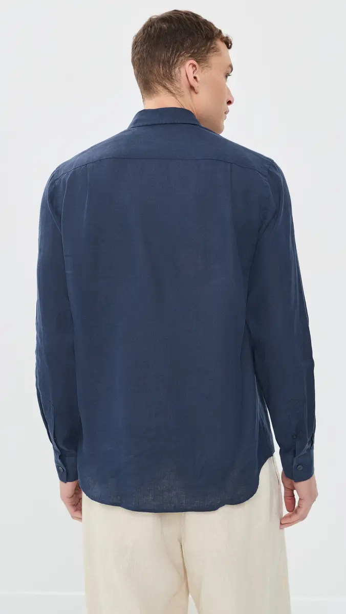Vilebrequin Caroubis Linen Shirt | Thumbnail 4
