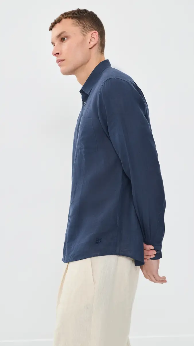 Vilebrequin Caroubis Linen Shirt | Thumbnail 5