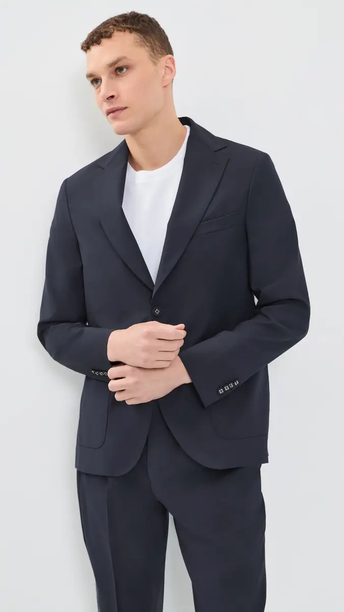 OFFICINE GÉNÉRALE Arthus Italian Fresco Wool Jacket | Thumbnail 2 OFFICINE GÉNÉRALE Arthus Italian Fresco Wool Jacket | Thumbnail 2
