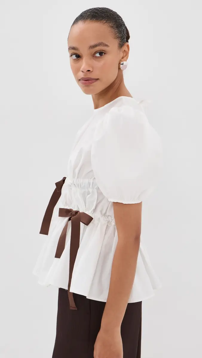 Cecilie Bahnsen Freya Top | Thumbnail 4