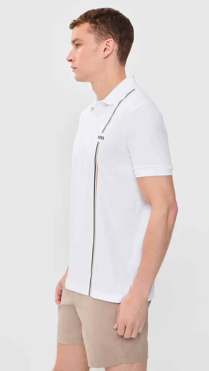 BOSS Active Quick-Dry Polo Shirt | Thumbnail 4 BOSS Active Quick-Dry Polo Shirt | Thumbnail 4
