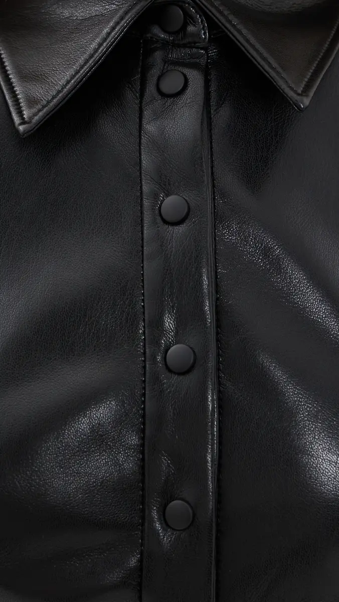 Alice + Olivia Kim Vegan Leather Corset Mini Dress | Thumbnail 6 Alice + Olivia Kim Vegan Leather Corset Mini Dress | Thumbnail 6