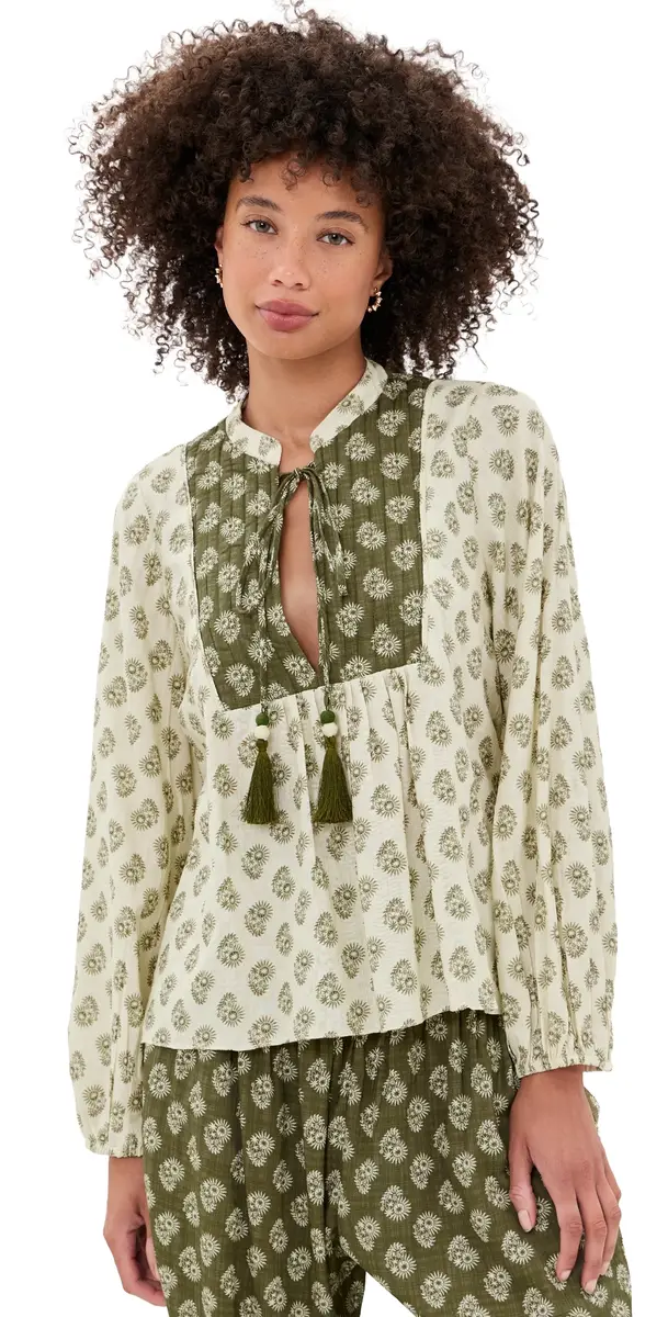 Dress To iragem Front Ties Blouse Off-White iragem ixed | Image 1 Dress To iragem Front Ties Blouse Off-White iragem ixed | Image 1