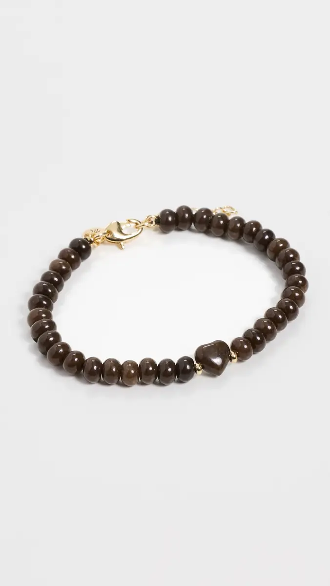Madewell Puffy Beaded Heart Bracelet | Thumbnail 2 Madewell Puffy Beaded Heart Bracelet | Thumbnail 2