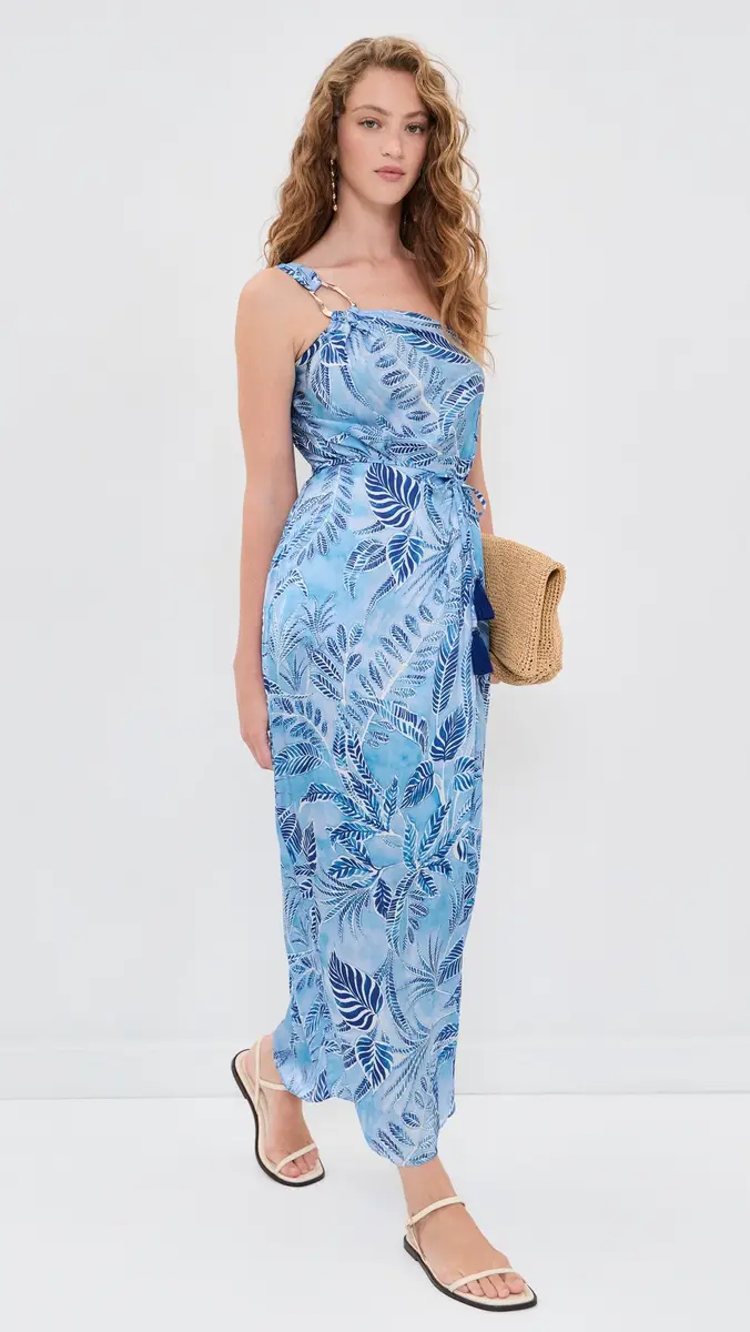 Poupette St Barth Long Fanny Dress | Thumbnail 5 Poupette St Barth Long Fanny Dress | Thumbnail 5