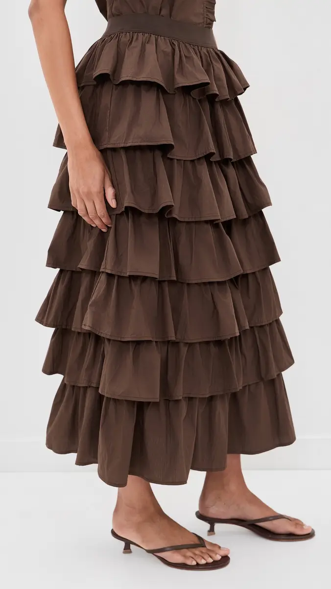 VRG GRL Thalia Midi Skirt | Thumbnail 4