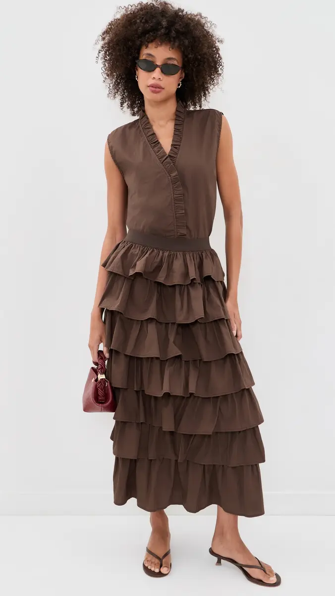 VRG GRL Thalia Midi Skirt | Thumbnail 5