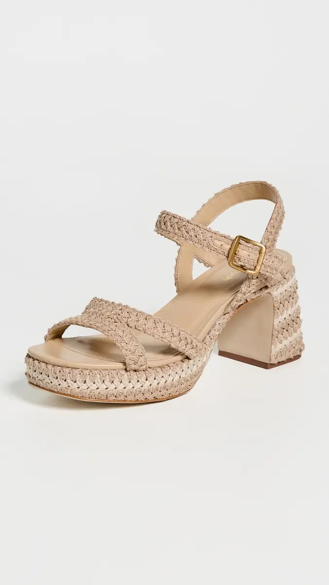 Larroudé Jolene Low Crochet Sandals | Thumbnail 2 Larroudé Jolene Low Crochet Sandals | Thumbnail 2