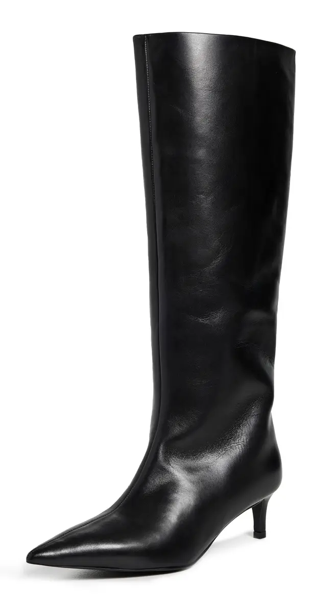 Free People Kiki Kitten Heel Boots Black | Image 1 Free People Kiki Kitten Heel Boots Black | Image 1