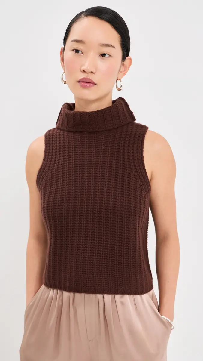 Sablyn Saige Cropped Cashmere Turtleneck Pullover | Thumbnail 2 Sablyn Saige Cropped Cashmere Turtleneck Pullover | Thumbnail 2