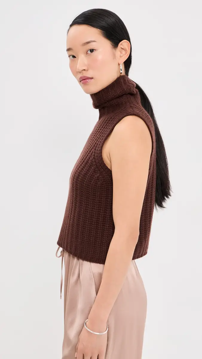 Sablyn Saige Cropped Cashmere Turtleneck Pullover | Thumbnail 4 Sablyn Saige Cropped Cashmere Turtleneck Pullover | Thumbnail 4