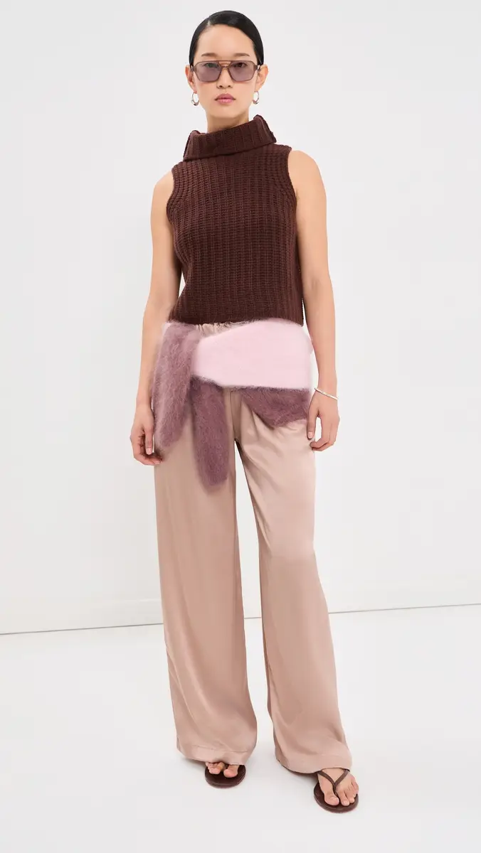 Sablyn Saige Cropped Cashmere Turtleneck Pullover | Thumbnail 5 Sablyn Saige Cropped Cashmere Turtleneck Pullover | Thumbnail 5