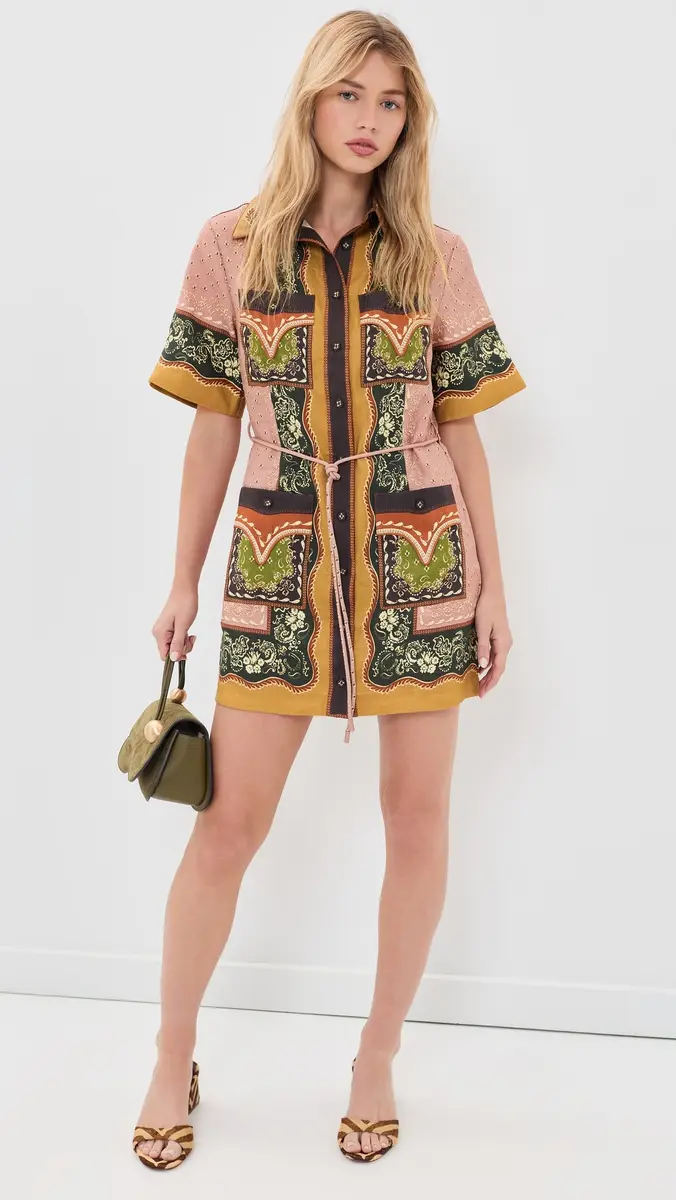 ALÉMAIS Darcey Mini Dress | Thumbnail 5