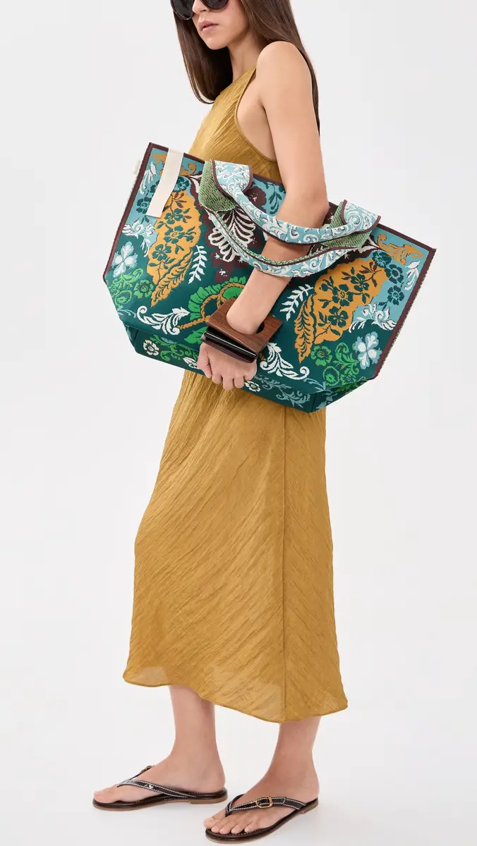 ALÉMAIS Florence Jacquard Maxi Tote | Thumbnail 3 ALÉMAIS Florence Jacquard Maxi Tote | Thumbnail 3