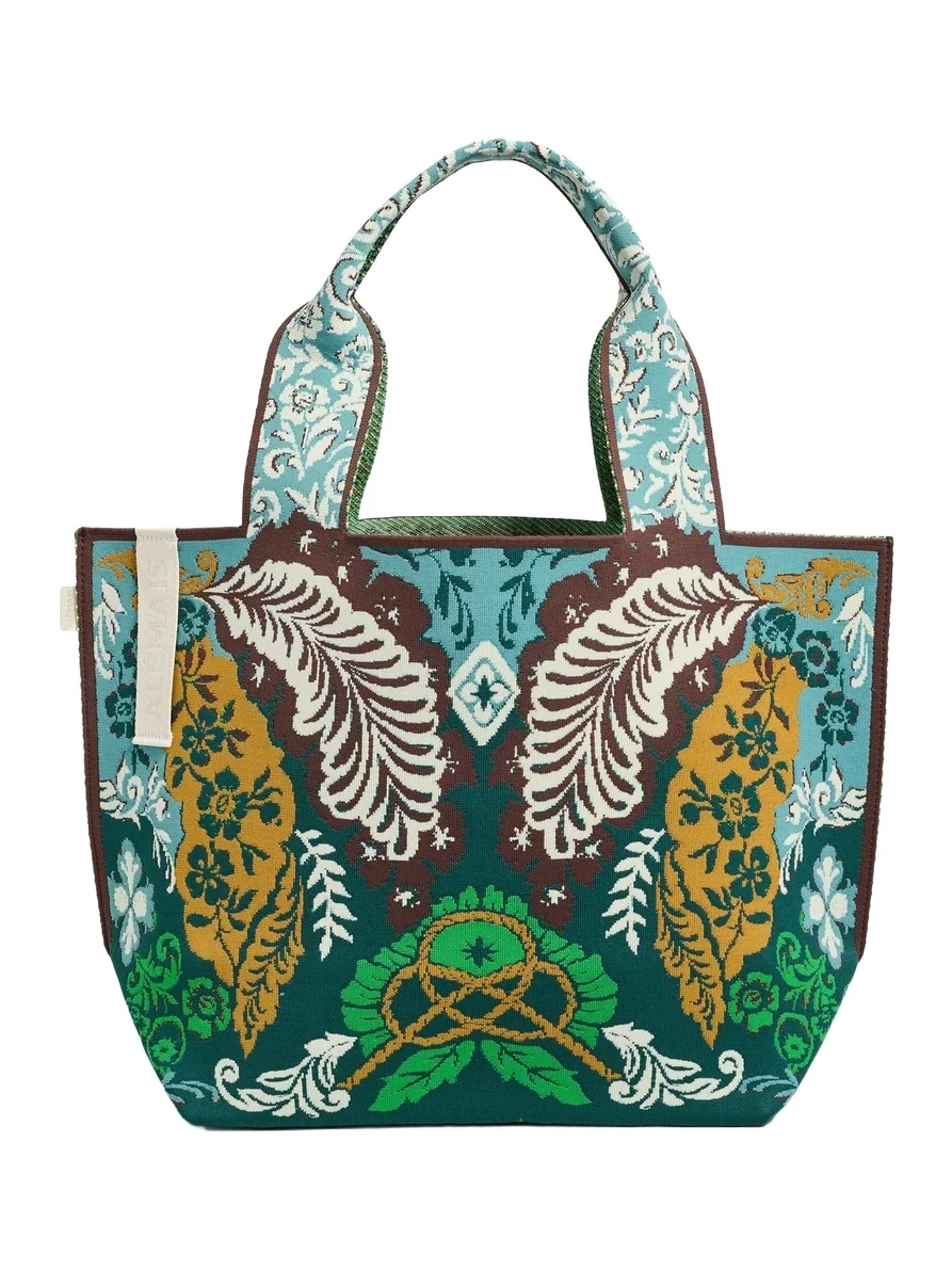 Florence Jacquard Maxi Tote