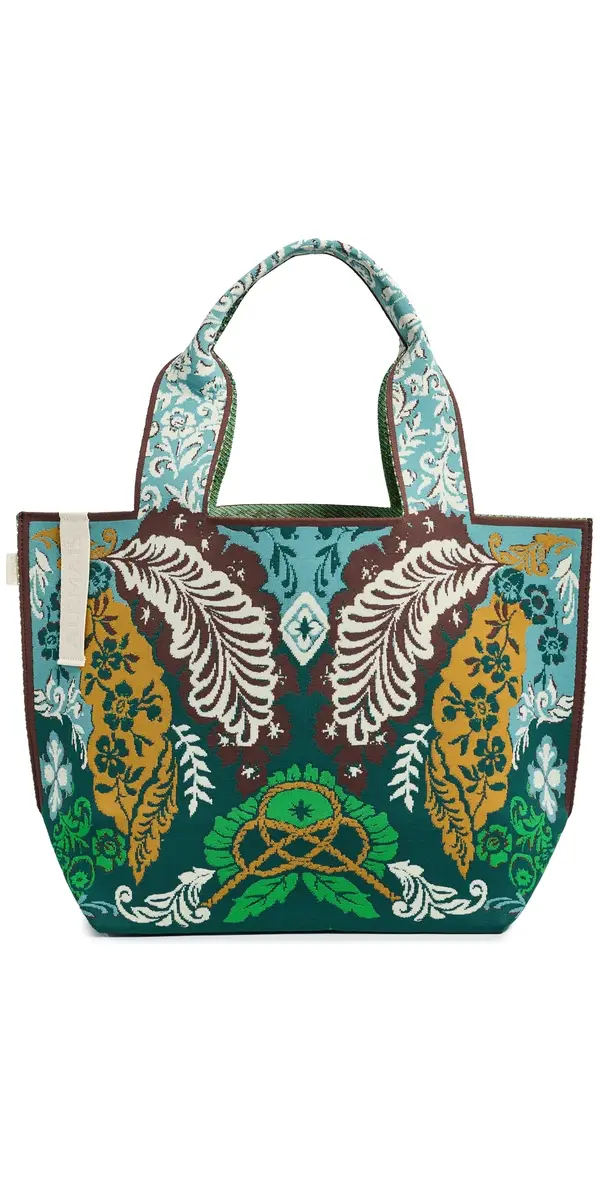 ALÉMAIS Florence Jacquard Maxi Tote Multi One Size | Image 1 ALÉMAIS Florence Jacquard Maxi Tote Multi One Size | Image 1