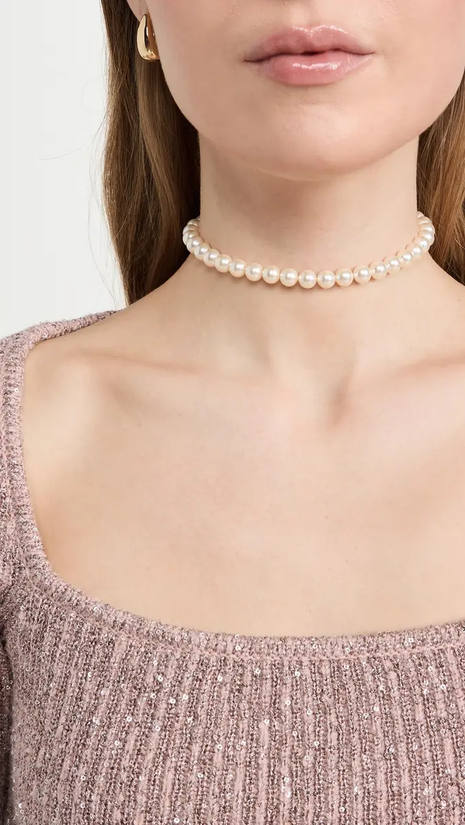 Jennifer Behr Pearl Ribbon Necklace | Thumbnail 3 Jennifer Behr Pearl Ribbon Necklace | Thumbnail 3